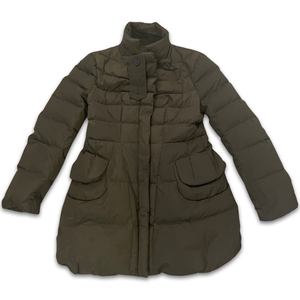Jil Sander Puffer Coat Size 38 Brown